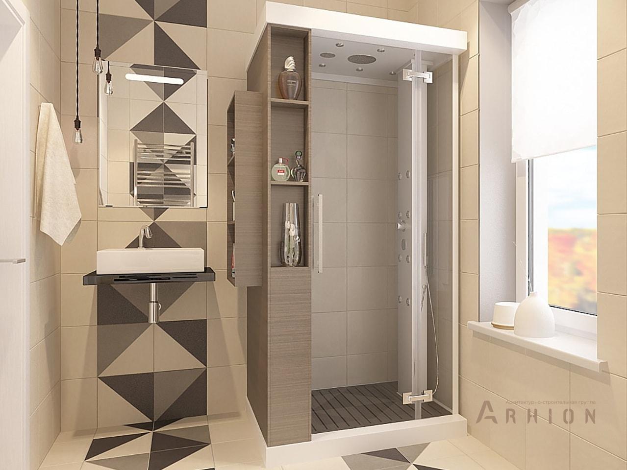 9. Проект одноэтажного дома в европейском стиле с многоскатной кровлей, tr-139, площадью - 139 кв